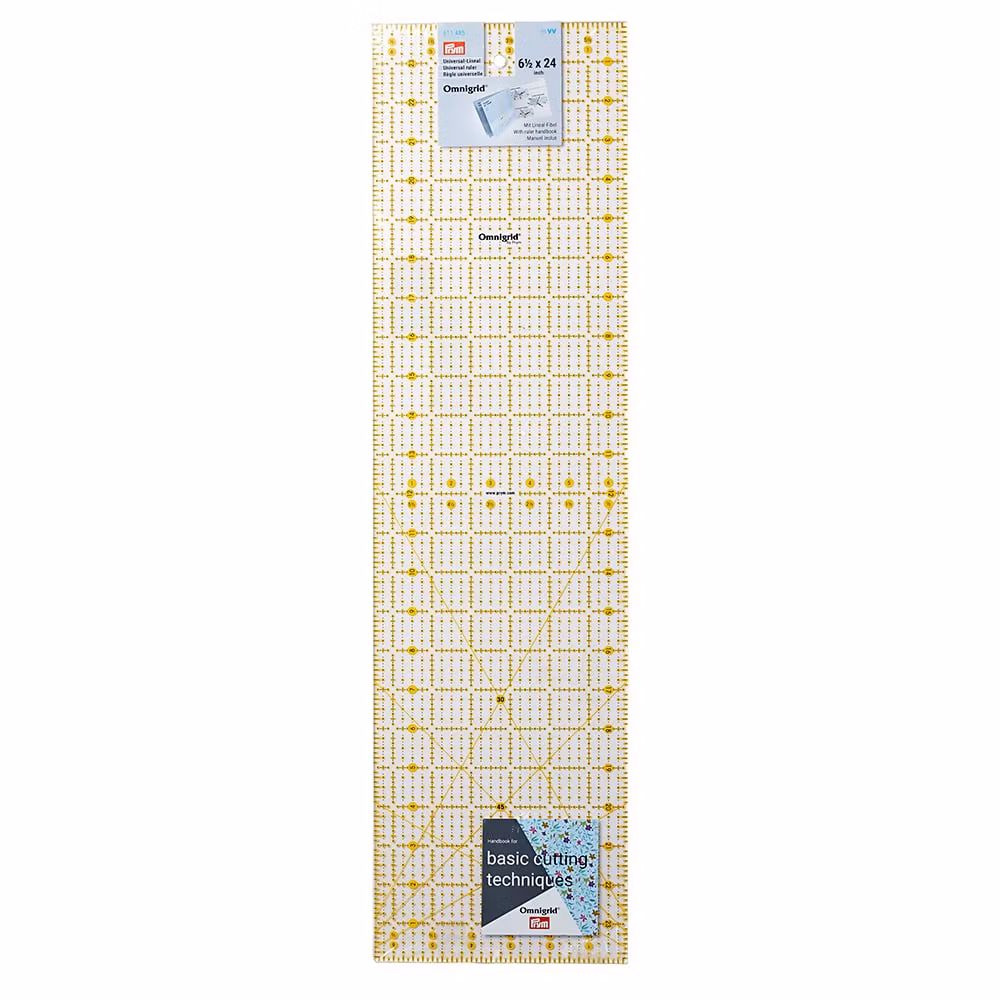 Omnigrip Non slip Ruler Linjal- 6* 12Inch