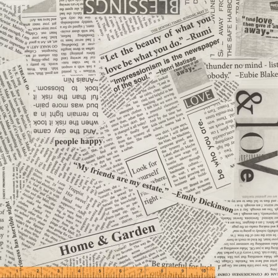Spackle News - Bakstykkestoff