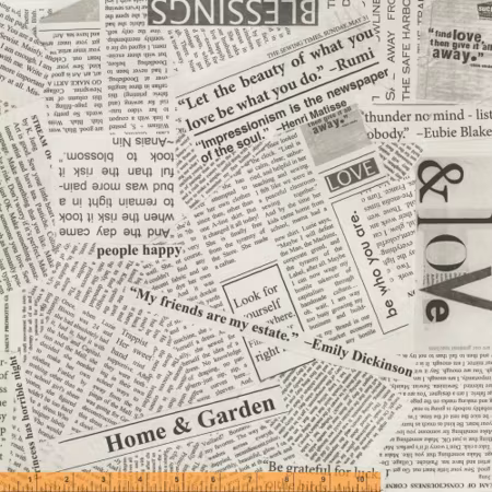 Spackle News - Bakstykkestoff