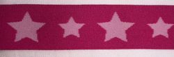 Boxser/trusestrikk Stjerne - Rosa