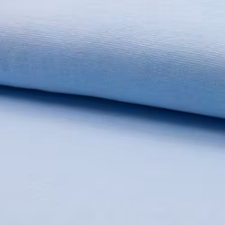 Rundstrikket Ribb - Light Blue