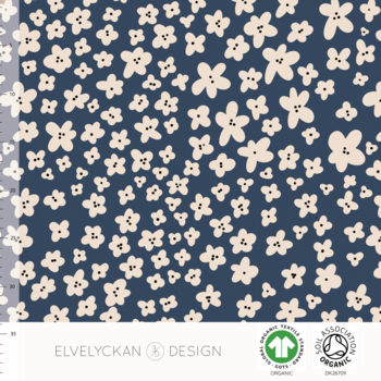 Mini Flower - Dark Blue