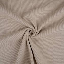 Ribbed Jersey - Light Taupe