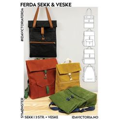 Ferda sekk og veske