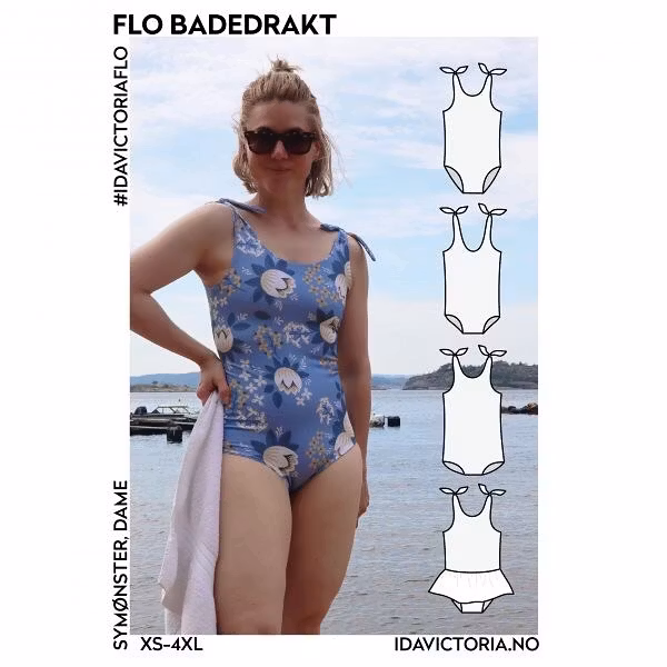 Flo badedrakt - Dame