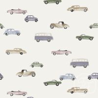 Vintage Cars - Blue