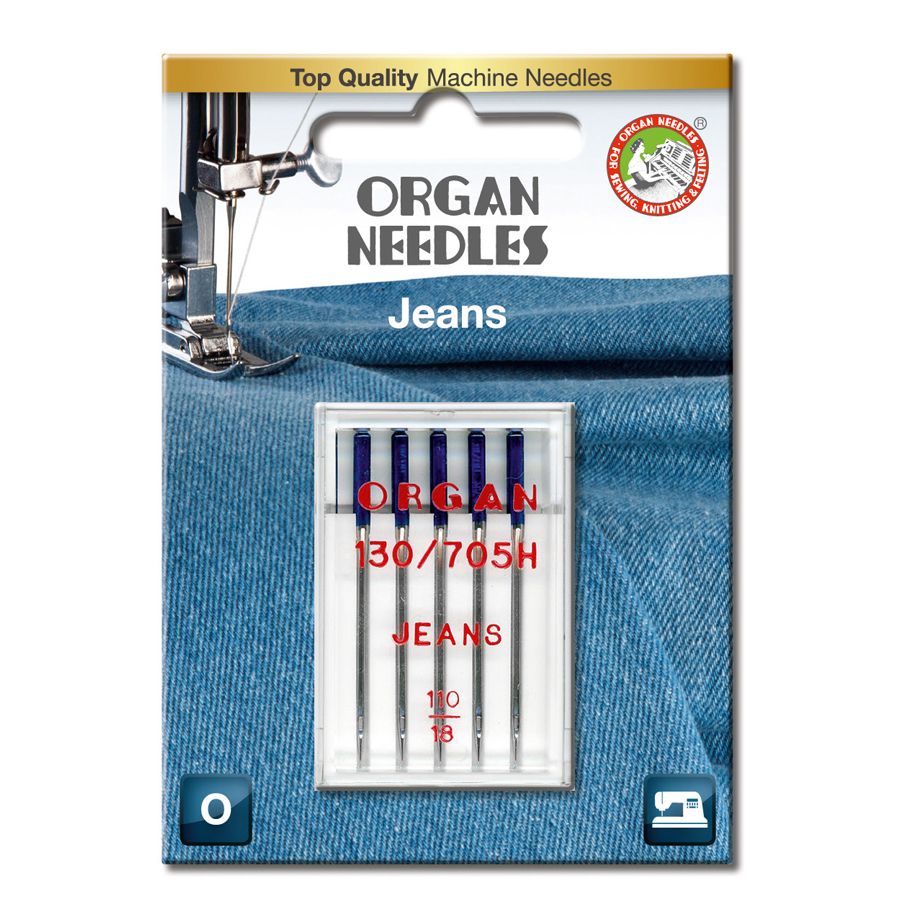 Organ Needle -  Jeans 110 - 5 pack