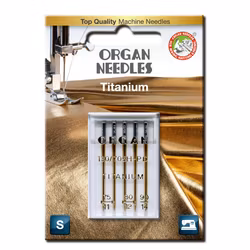 Organ Needle - Titanium 75-90 /5-pack