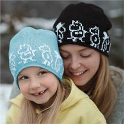 Garnpakke - Mummi Luer Figurer Turkis og Sort