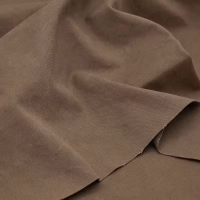 Heavy Washed Canvas - Saddle