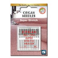 Organ Super Stretch Overlock HAx1SP nål #75-90 - 10 stk