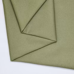 Organic Cotton Twill - Olive Green