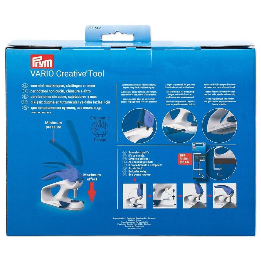 Prym Vario Creative tool knappepresse