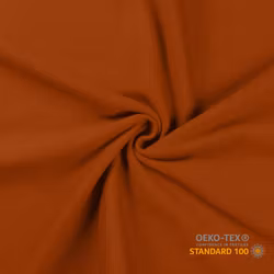 Rundstrikket Ribb - Cognac