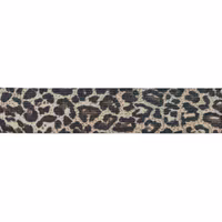 Elastikk  Leopard Sand - 40 mm