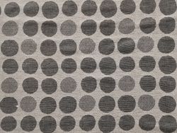 Børstet Jaquard  Dots - Taupe