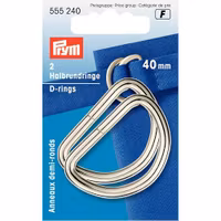 Prym D-Ring 2pk  -  40mm
