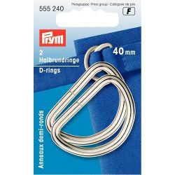 Prym D-Ring 2pk  -  40mm