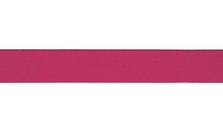 Ensfarget elastikk  Fuchsia - 20-25mm