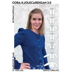 Cora kjolecardigan