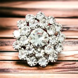 Strassknapp Bling - 18 mm