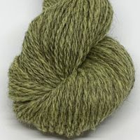 Blåne Pelsullgarn - Støvet Lys Lime (2142)