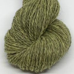 Blåne Pelsullgarn - Støvet Lys Lime (2142)