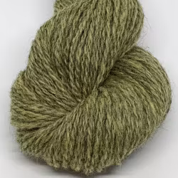 Blåne Pelsullgarn - Støvet Lys Lime (2142)