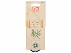 PRYM BAMBUS RUNDPINNE 40CM – 4,0mm