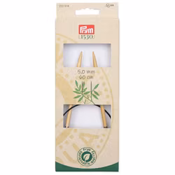 PRYM BAMBUS RUNDPINNE 60CM – 4,0 mm