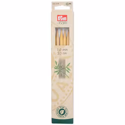 Prym Bambus Settpinner 5stk – 7,0 mm – 20cm