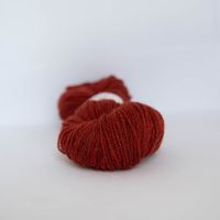 Ask Ullgarn - Melert  Mørk Terracotta - 6503