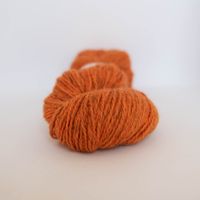 Vidde Lammeullgarn - Oransje(335)