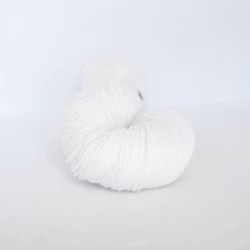 Ask Ullgarn - Bleket Hvit - 6046