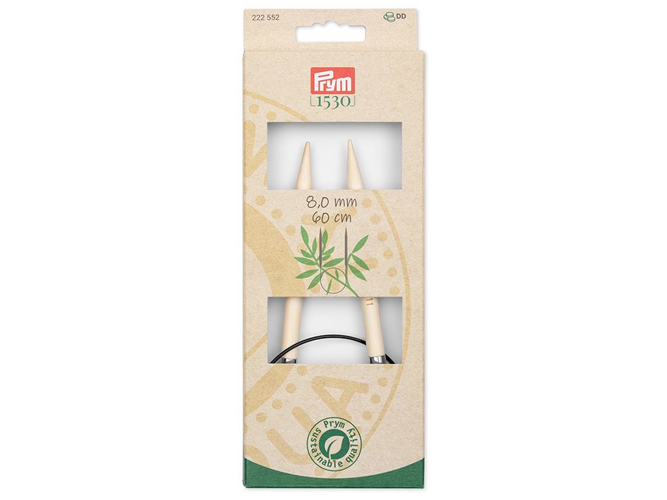 PRYM BAMBUS RUNDPINNE 60CM – 10mm