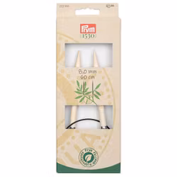 PRYM BAMBUS RUNDPINNE 60CM – 10mm