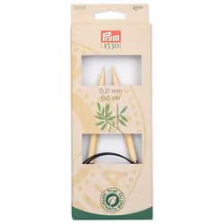 PRYM BAMBUS RUNDPINNE 80CM – 8 mm