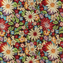 Abigail Sort/Burgunder - Gobelin