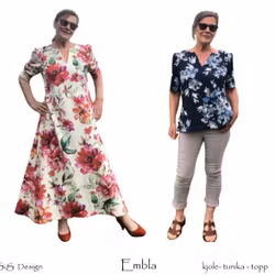 Embla Kjole- Topp - Sias Design