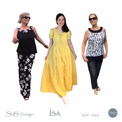 Isa Kjole - Topp - Sias design