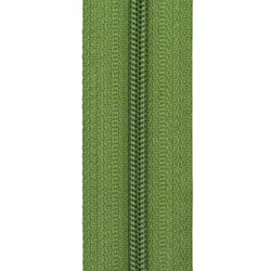 Glidelås Grønn -  6mm - 1 m