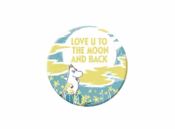Kjøleskapsmagnet Mummi - Love u too the moon and back