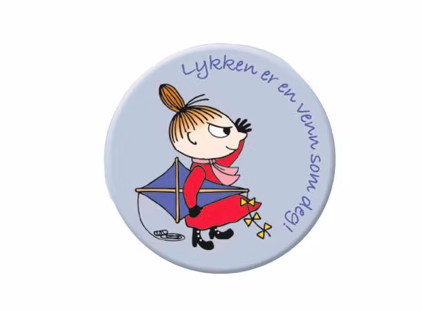 Kjøleskapsmagnet Mummi - Lykken er en venn som deg