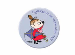 Kjøleskapsmagnet Mummi - Lykken er en venn som deg