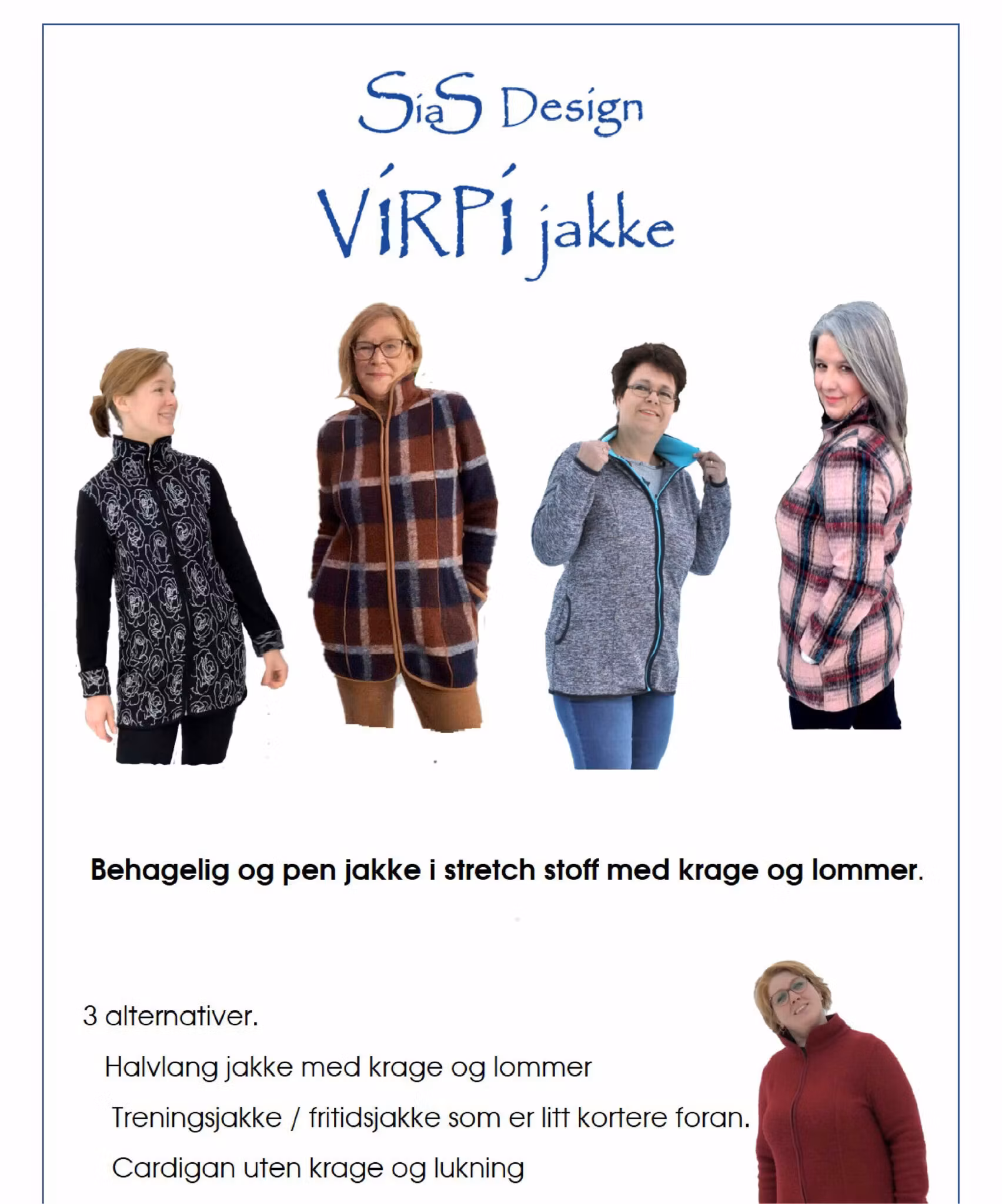 Virpi Jakke - Sias Design