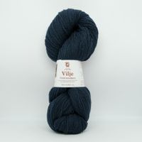 Vilje lamullgarn - Mørk Blågrå (433)