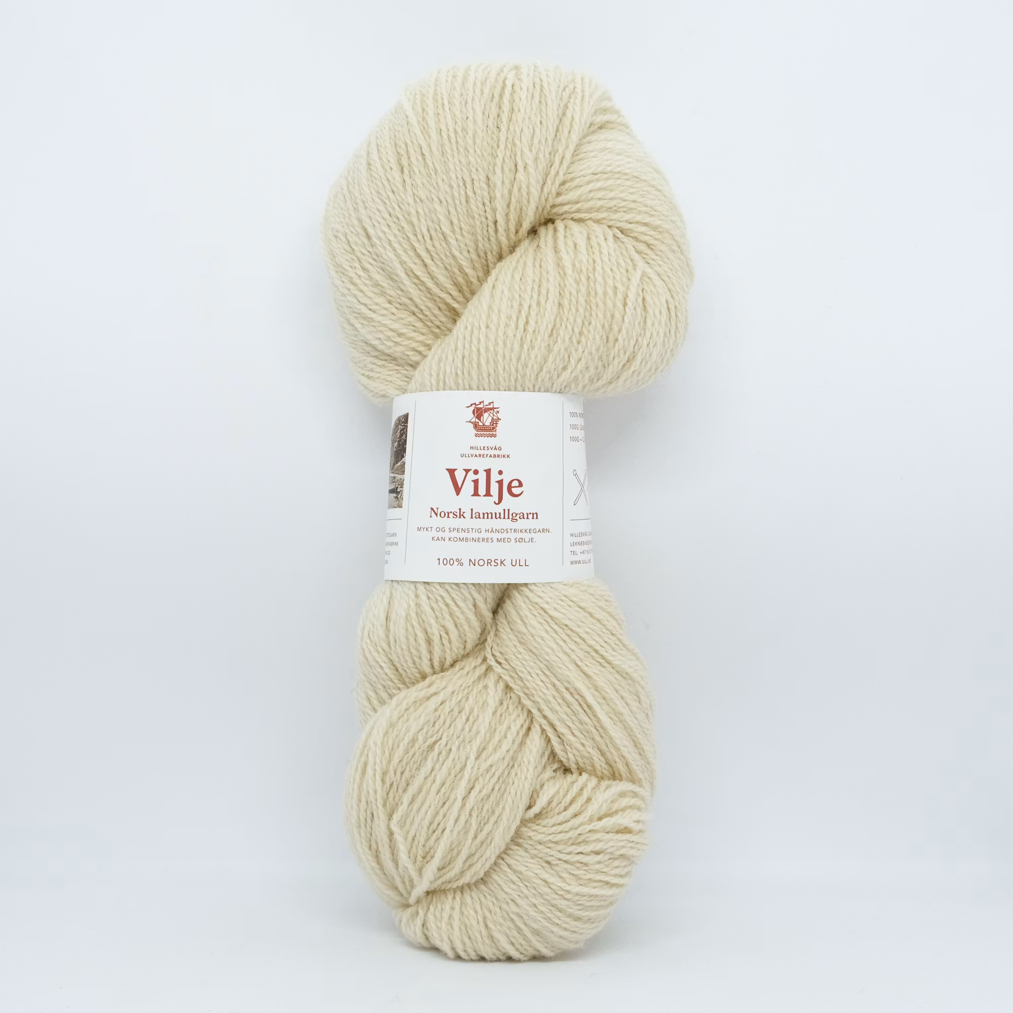 Vilje lamullgarn - Ecru (420)
