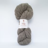 Vilje lamullgarn - Melert Mellombrun (451)