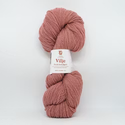 Vilje lamullgarn - Gammelrosa (407)