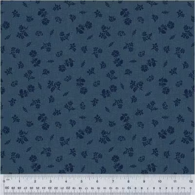 Banyan - Jeansblå Floral(53112-5)